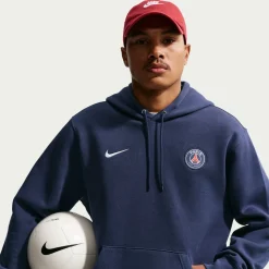 Nike Paris Saint-Germain Club Sportswear Trainingspak Hooded 2026-2027 Donkerblauw Wit