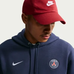 Nike Paris Saint-Germain Club Sportswear Trainingspak Hooded 2026-2027 Donkerblauw Wit