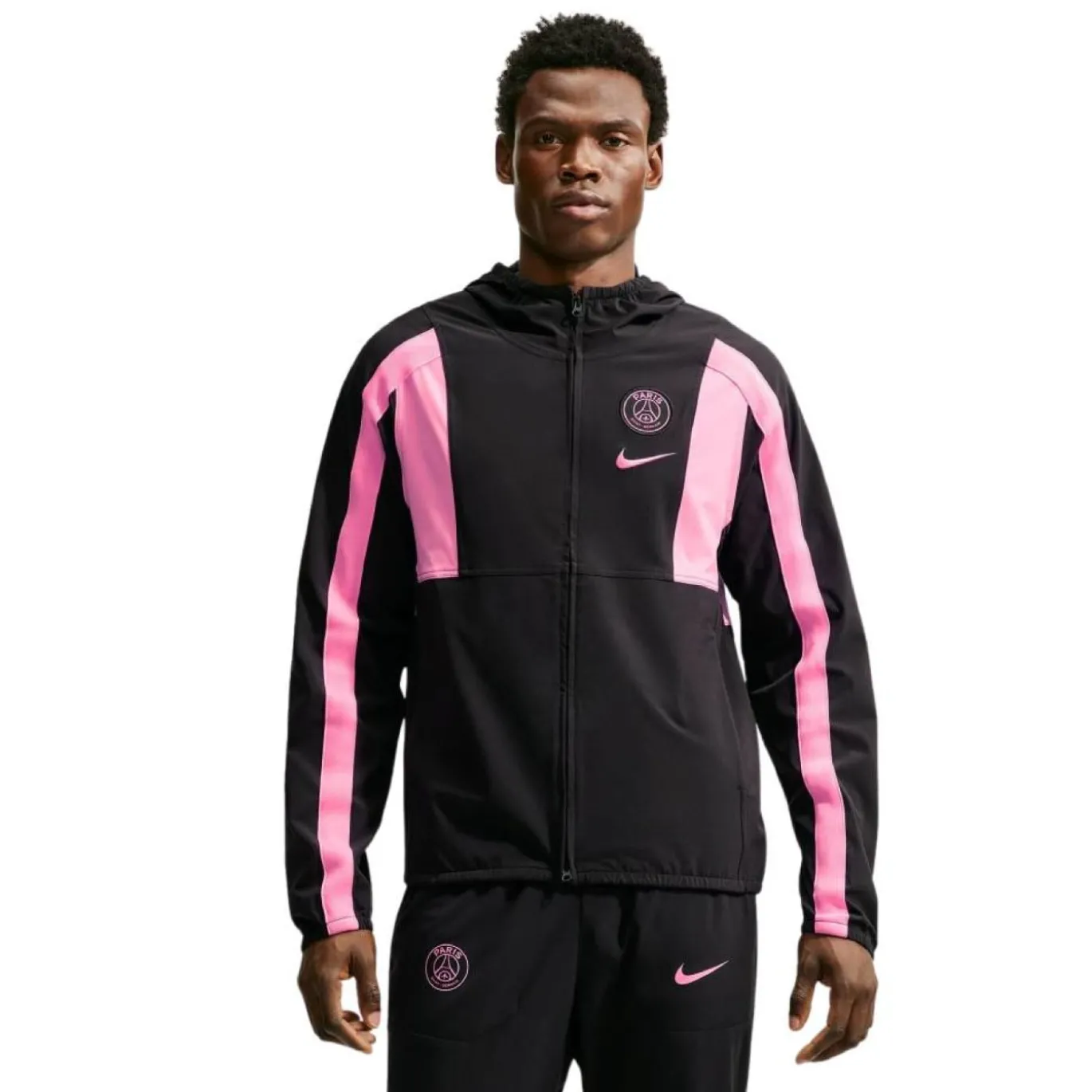 Nike Paris Saint-Germain Energy Trainingsjack 2026-2027 Zwart Roze