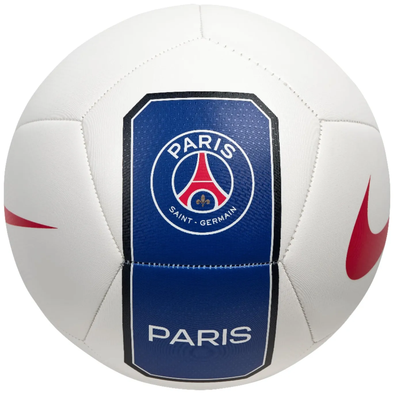 Nike Paris Saint-Germain Pitch Voetbal Maat 5 2026-2027 Wit Donkerblauw Rood