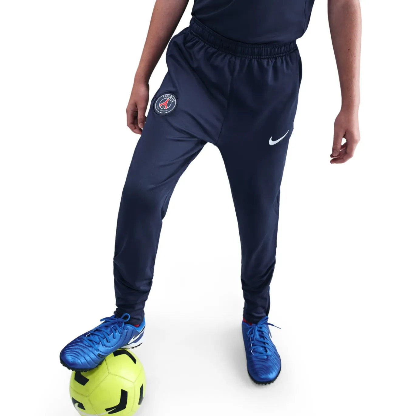 Nike Paris Saint-Germain Strike Trainingsbroek 2025-2026 Kids Donkerblauw Wit