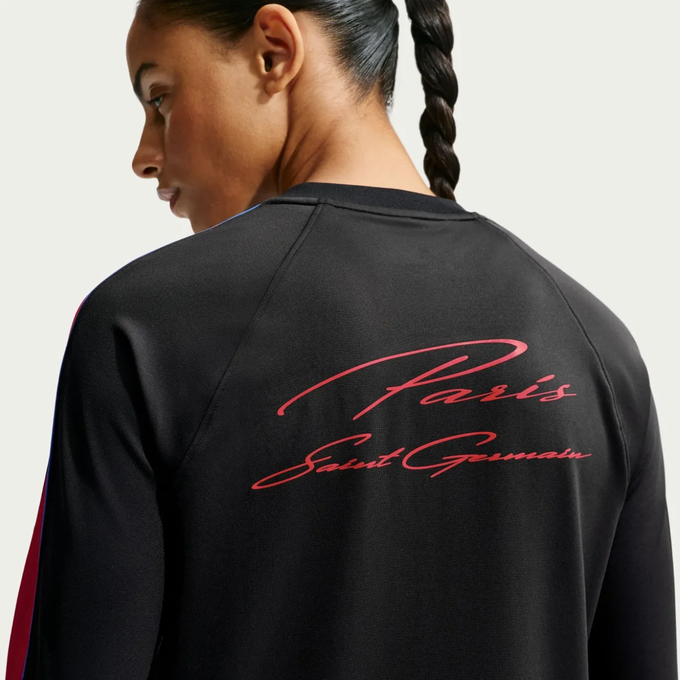Nike Paris Saint-Germain Strike Trainingspak 1/4-Zip 2026-2027 Dames Zwart Blauw Felrood