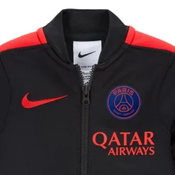 Nike Paris Saint-Germain Strike Trainingspak 2026-2027 Baby/Peuters Zwart Felrood Donkerblauw