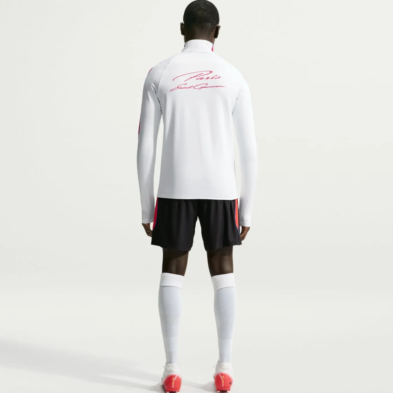Nike Paris Saint-Germain Strike Trainingstrui 1/4-Zip 2026-2027 Wit Rood Donkerblauw