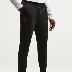 Nike Paris Saint-Germain Strike Trainingsbroek 2026-2027 Zwart Felrood Donkerblauw
