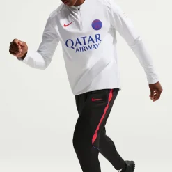 Nike Paris Saint-Germain Strike Trainingsbroek 2026-2027 Zwart Felrood Donkerblauw