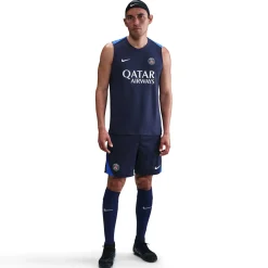 Nike Paris Saint-Germain Strike Trainingsbroekje 2025-2026 Donkerblauw Blauw Wit