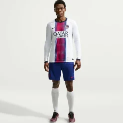 Nike Paris Saint-Germain Strike Trainingsbroekje 2026-2027 Donkerblauw Felrood