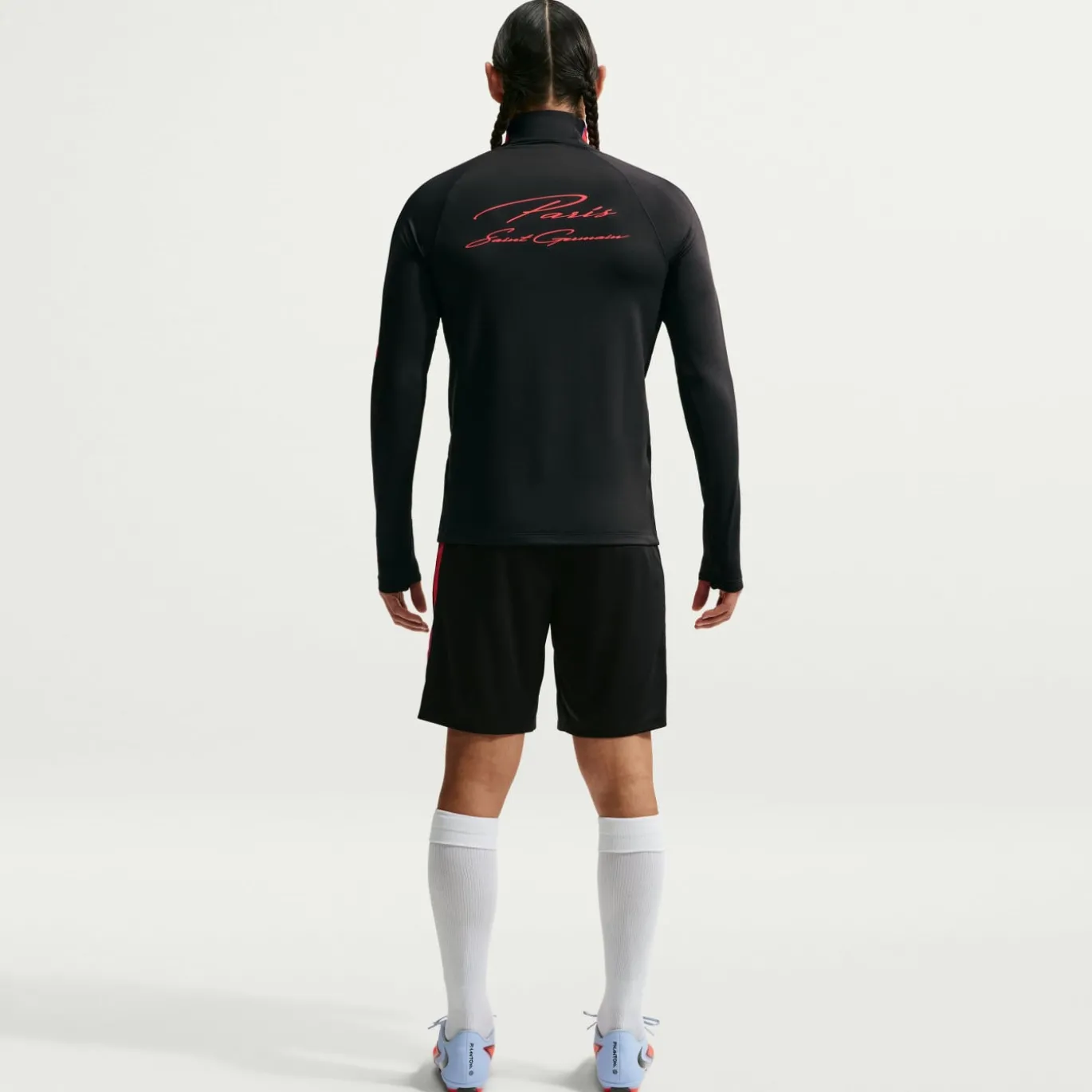 Nike Paris Saint-Germain Strike Trainingsbroekje 2026-2027 Zwart Felrood Donkerblauw