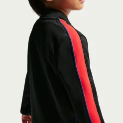 Nike Paris Saint-Germain Strike Trainingspak 2026-2027 Kleuters/Kids Zwart Felrood Donkerblauw