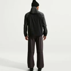 Nike Paris Saint-Germain Tech Woven Windrunner Jack Zwart Donkergrijs Wit