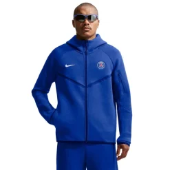 Nike Paris Saint-Germain Tech Fleece Trainingspak 2026-2027 Donkerblauw Wit