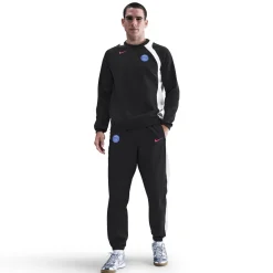 Nike Paris Saint-Germain Total 90 Crew Sweater 2025-2026 Zwart Wit Rood