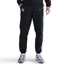 Nike Paris Saint-Germain Total 90 Trainingsbroek Woven 2025-2026 Zwart Wit Rood