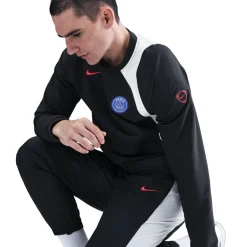 Nike Paris Saint-Germain Total 90 Trainingsbroek Woven 2025-2026 Zwart Wit Rood