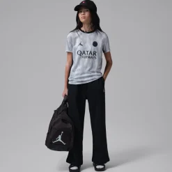 Nike Paris Saint-Germain x Jordan Pre-Match Trainingsshirt 2025-2026 Kids Grijs Zwart