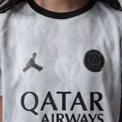 Nike Paris Saint-Germain x Jordan Pre-Match Trainingsshirt 2025-2026 Kids Grijs Zwart