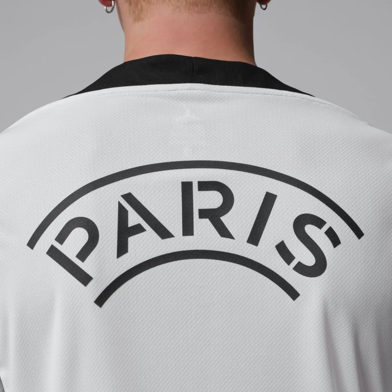 Nike Paris Saint-Germain x Jordan Strike Trainingsshirt 2025-2026 Grijs Zwart
