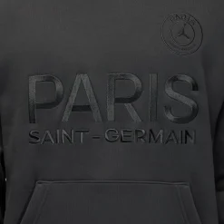 Nike Paris Saint-Germain x Jordan Hoodie 2025-2026 Donkergrijs Zwart