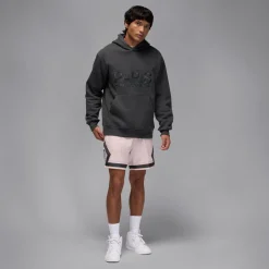 Nike Paris Saint-Germain x Jordan Hoodie 2025-2026 Donkergrijs Zwart