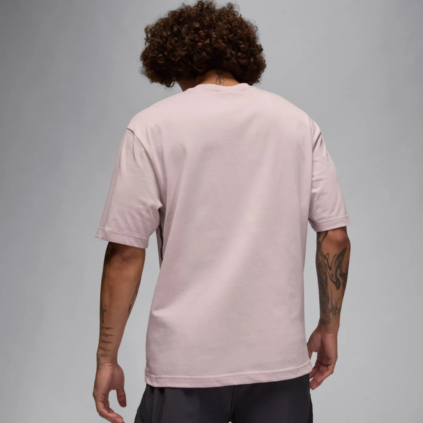 Nike Paris Saint-Germain x Jordan T-Shirt Lichtroze Zwart