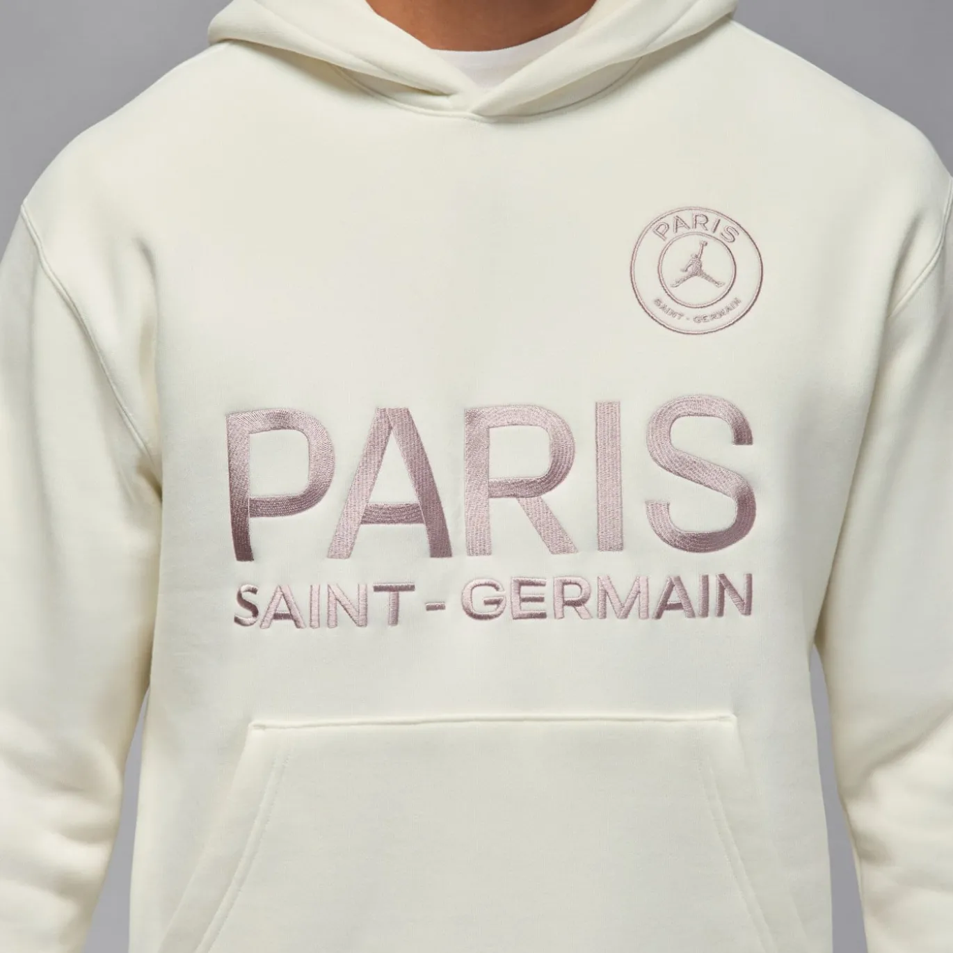 Nike Paris Saint-Germain x Jordan Hoodie 2025-2026 Gebroken Wit