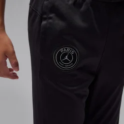 Nike Paris Saint-Germain x Jordan Strike Trainingspak Full-Zip 2025-2026 Kleuters Zwart Donkergrijs