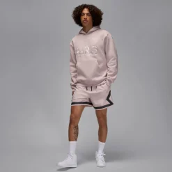 Nike Paris Saint-Germain x Jordan Hoodie 2025-2026 Lichtroze