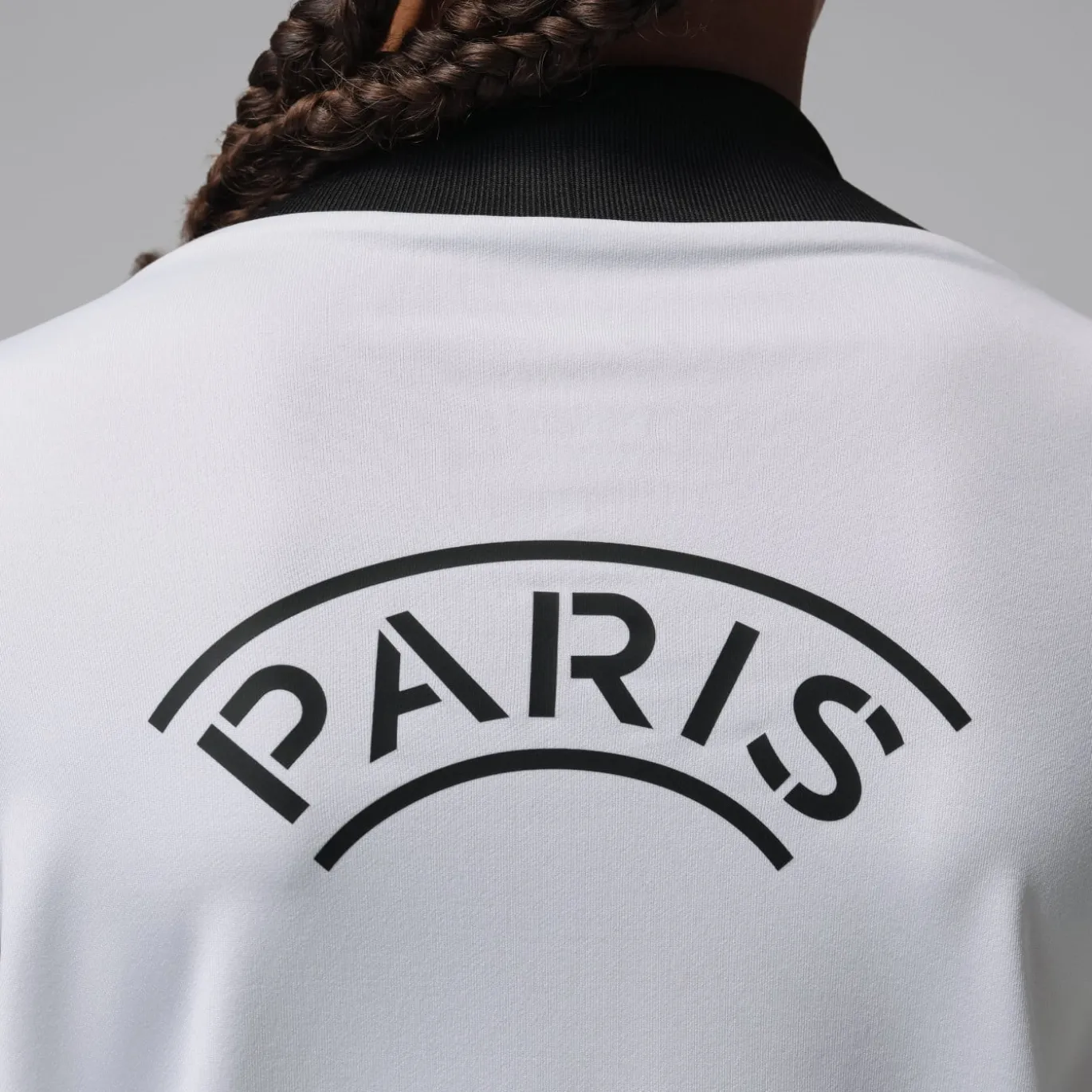 Nike Paris Saint-Germain x Jordan Strike Trainingspak 1/4-Zip 2025-2026 Kids Wit Grijs Zwart