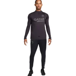 Nike Paris Saint-Germain x Jordan Strike Trainingspak 1/4-Zip 2025-2026 Zwart Grijs