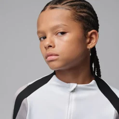 Nike Paris Saint-Germain x Jordan Strike Trainingstrui 1/4-Zip 2025-2026 Kids Wit Grijs Zwart