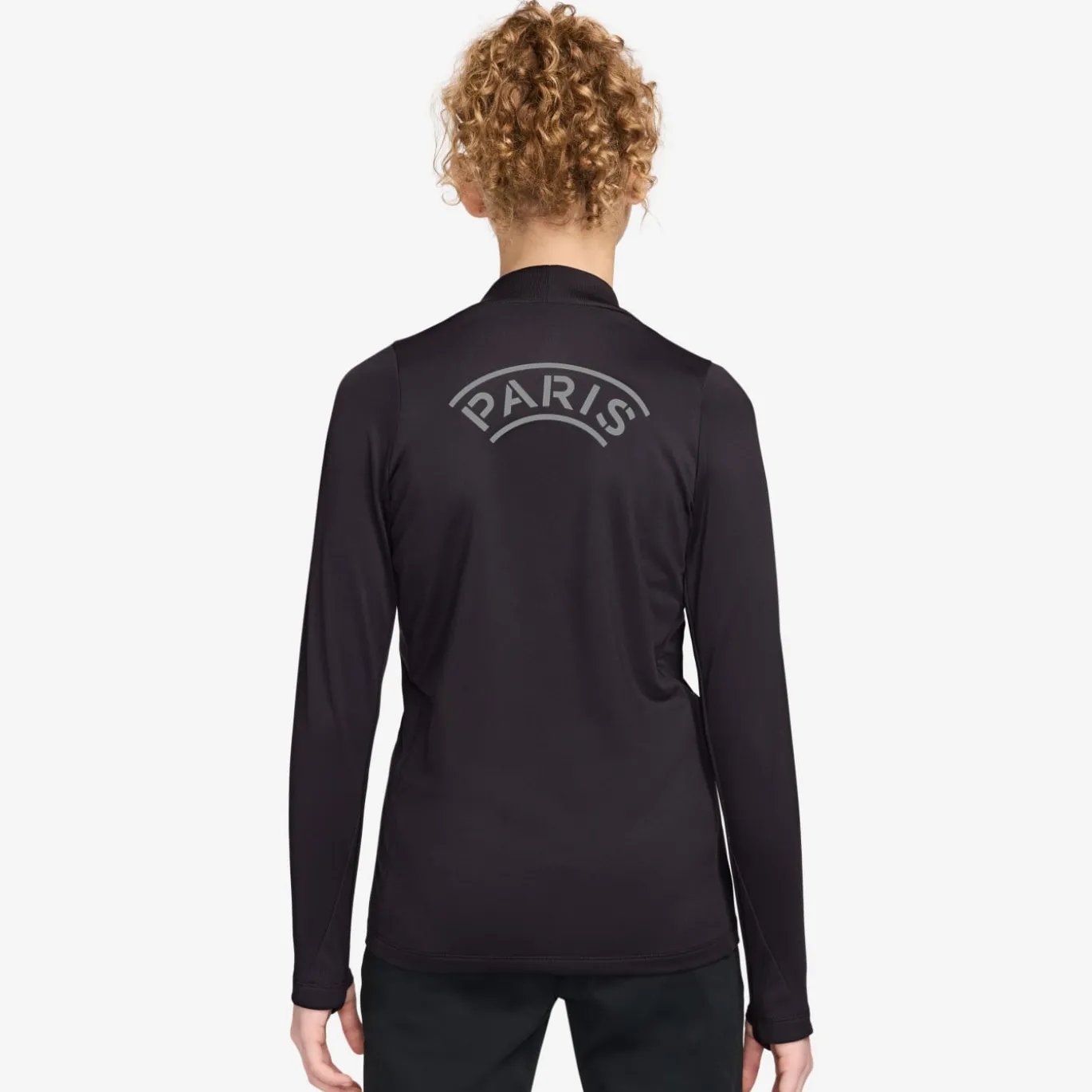 Nike Paris Saint-Germain x Jordan Strike Trainingspak 1/4-Zip 2025-2026 Kids Zwart Grijs