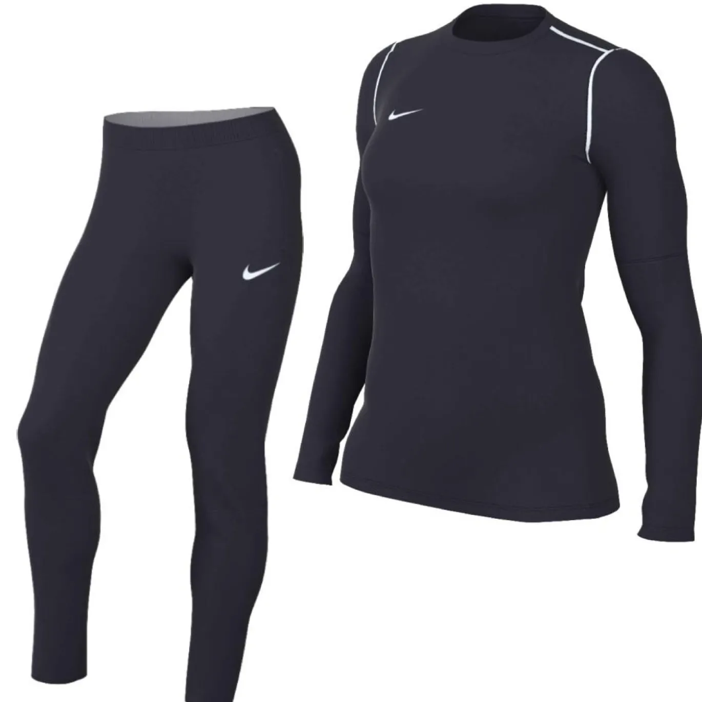 Nike Park 20 Crew Trainingspak Dames Donkerblauw Wit