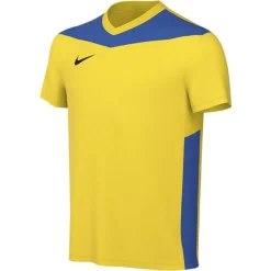 Nike Park Derby IV Voetbalshirt Kids Geel Blauw Zwart