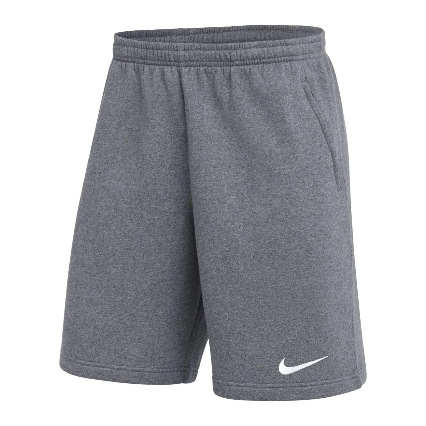Nike Park 26 Fleece Broekje Donkergrijs Wit