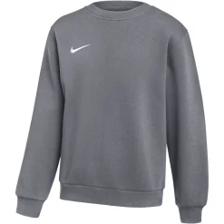 Nike Park 26 Fleece Crew Sweater Kids Donkergrijs Wit