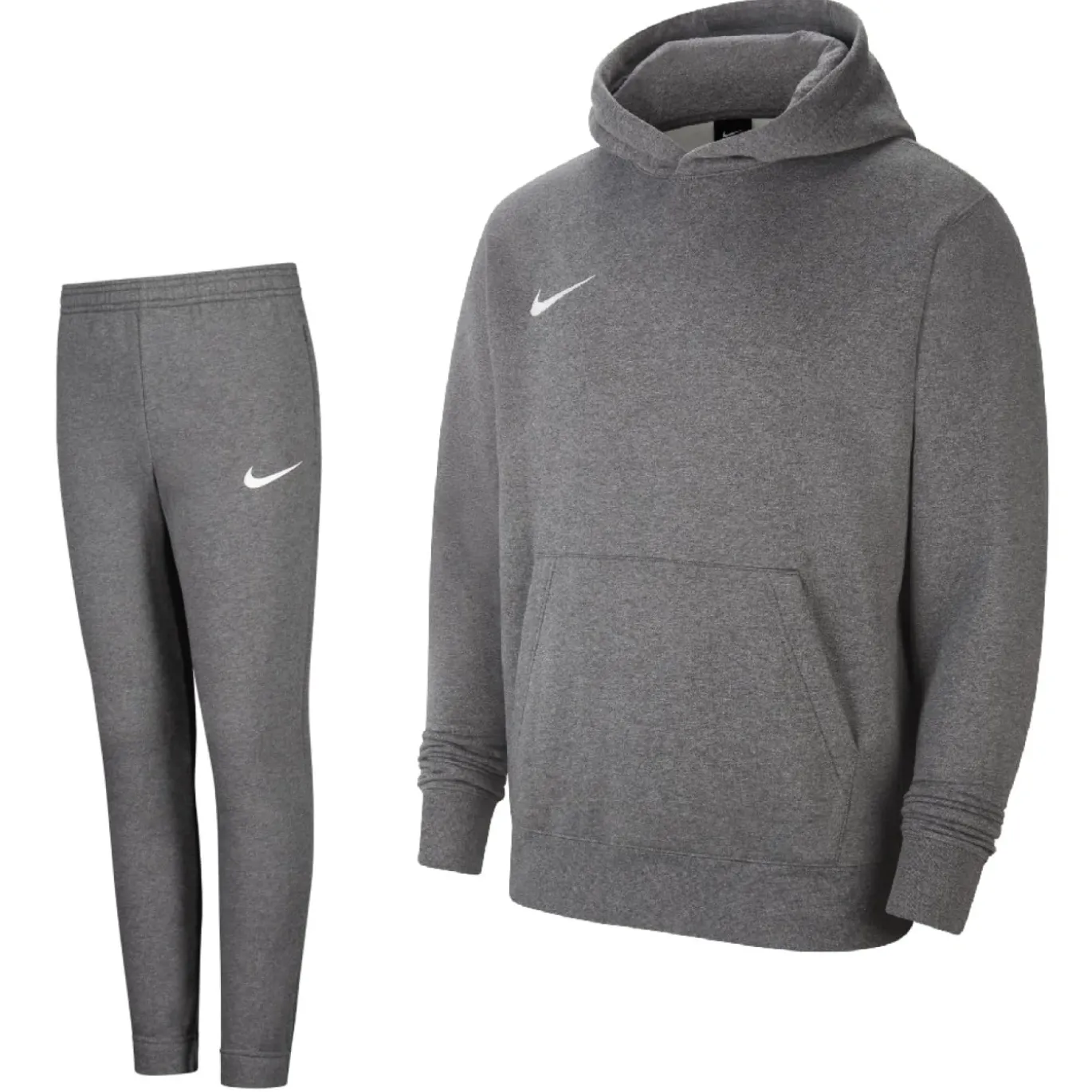 Nike Park 20 Fleece Hoodie Trainingspak Kids Grijs