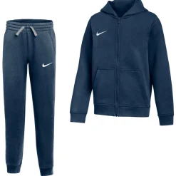 Nike Park 26 Fleece Vest Joggingpak Kids Donkerblauw Wit