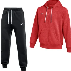 Nike Park 26 Fleece Vest Joggingpak Rood Zwart