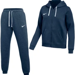 Nike Park 26 Fleece Vest Joggingpak Dames Donkerblauw Wit