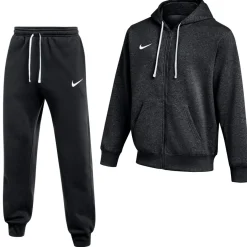 Nike Park 26 Fleece Vest Joggingpak Zwart Wit