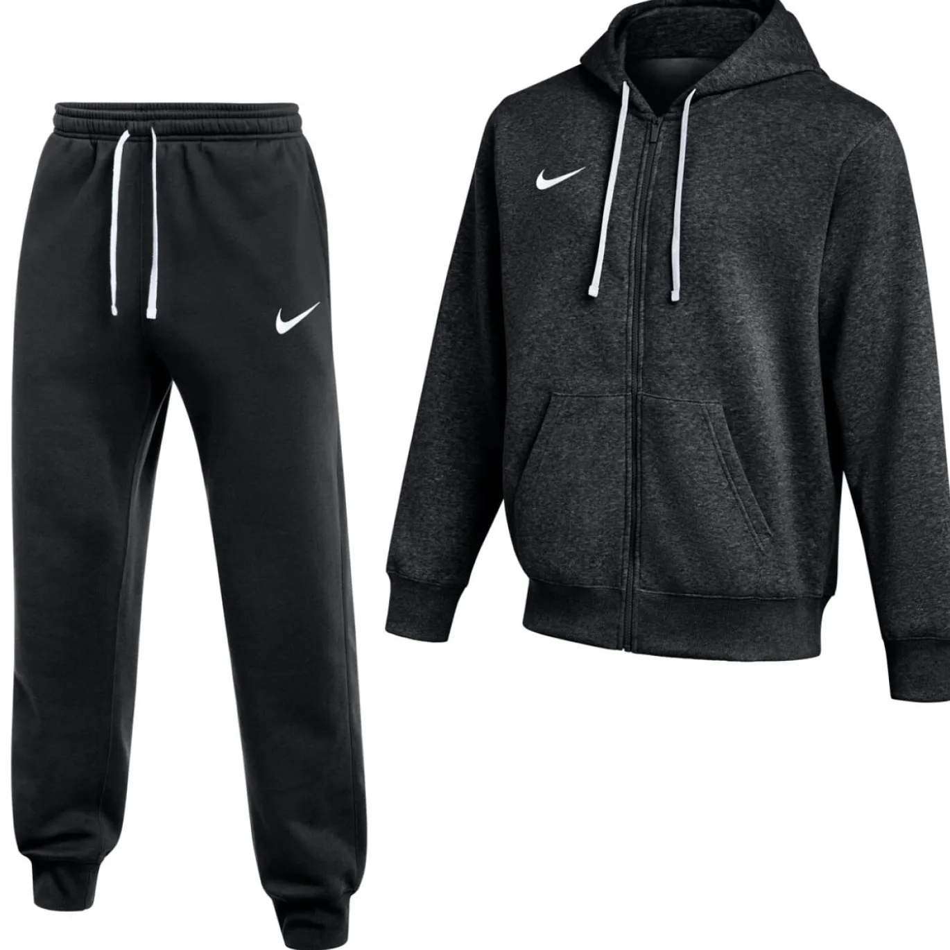 Nike Park 26 Fleece Vest Joggingpak Zwart Wit