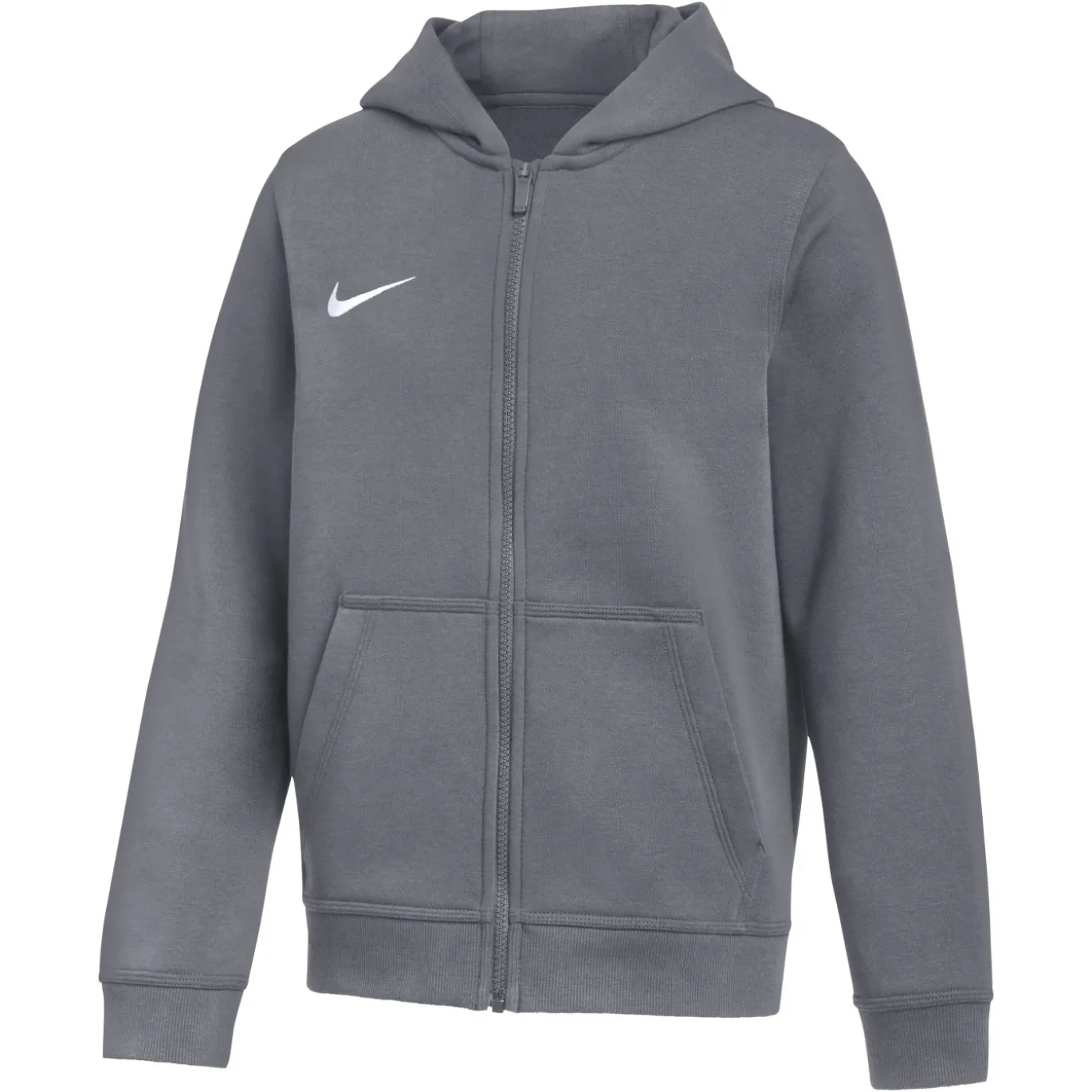 Nike Park 26 Fleece Vest Kids Donkergrijs Wit