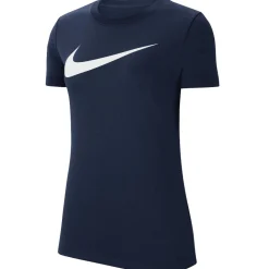 Nike Park 20 Hybride T-shirt Dames Donkerblauw Wit