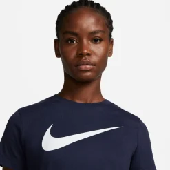 Nike Park 20 Hybride T-shirt Dames Donkerblauw Wit