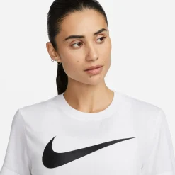 Nike Park 20 Hybride T-shirt Dames Wit Zwart