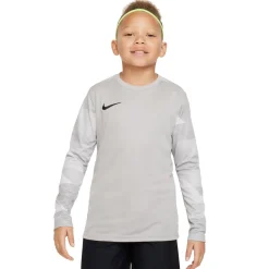 Nike Park IV Voetbalshirt Keepers Lange Mouwen Kids Grijs Zwart