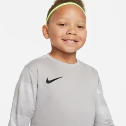 Nike Park IV Voetbalshirt Keepers Lange Mouwen Kids Grijs Zwart