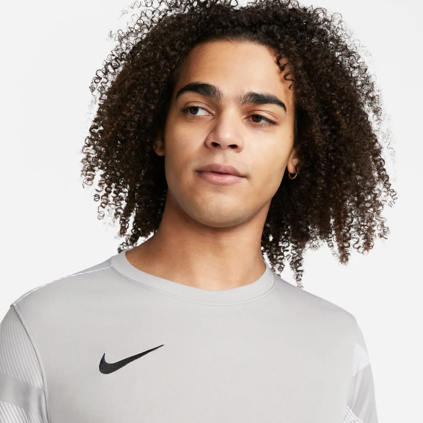 Nike Park IV Voetbalshirt Keepers Lange Mouwen Grijs Zwart