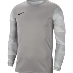 Nike Park IV Voetbalshirt Keepers Lange Mouwen Grijs Zwart